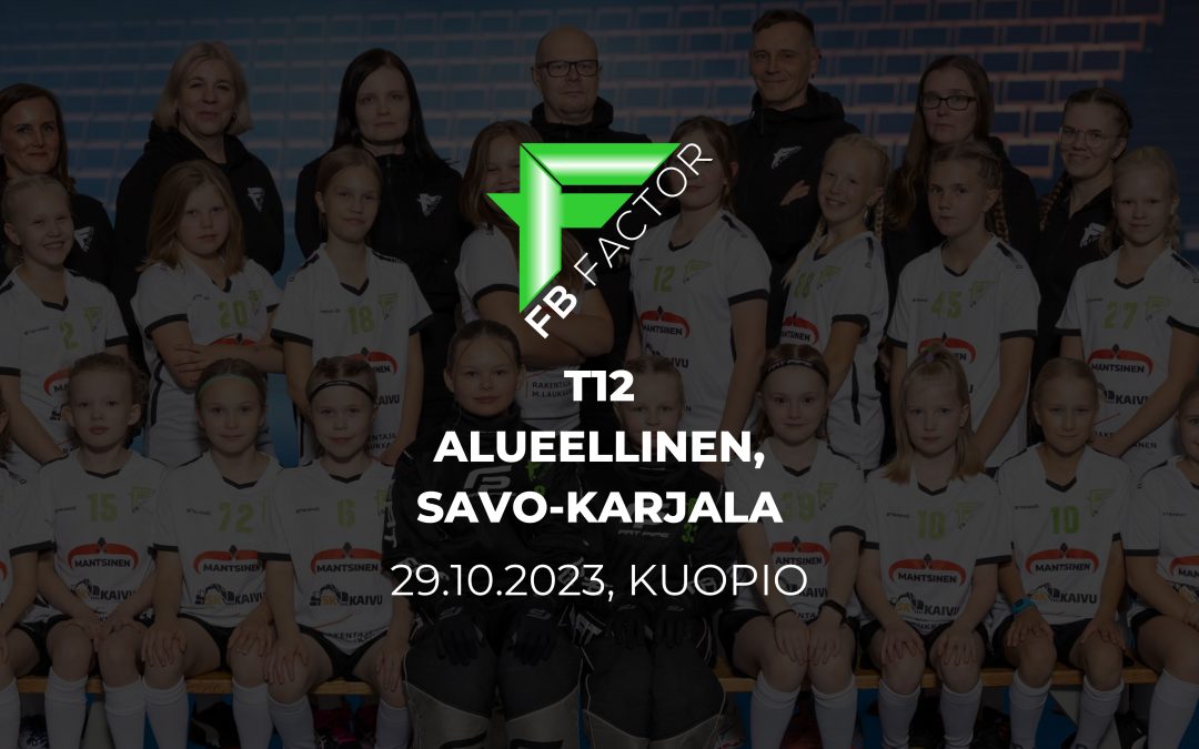 T12 tytöt aloittivat kautensa Kuopiossa.