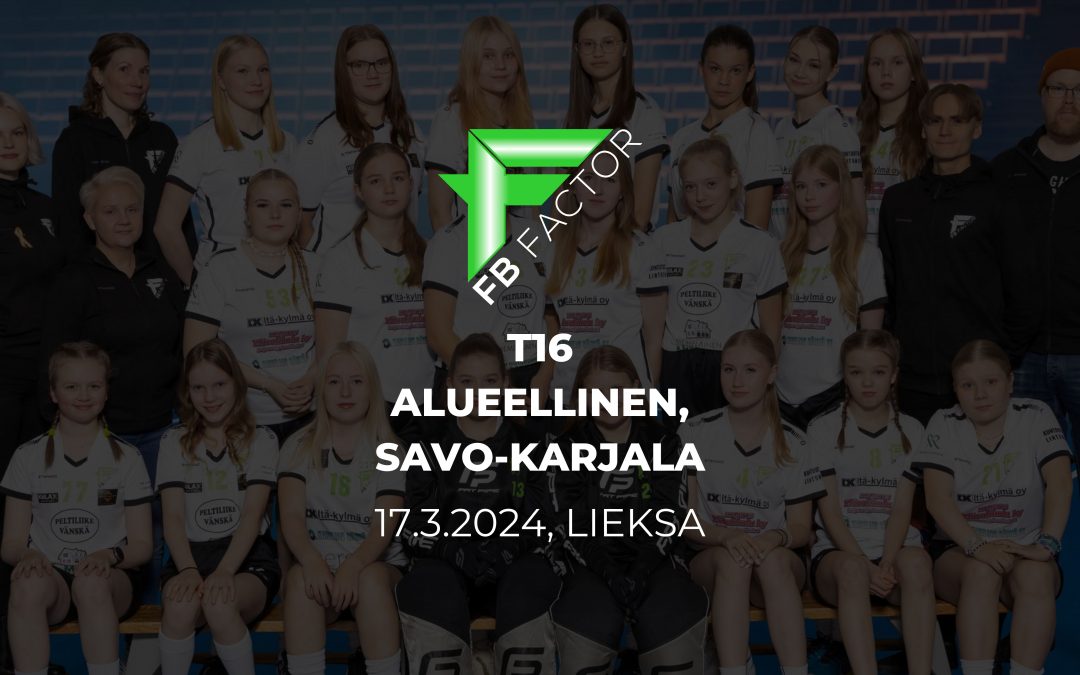 T17 aluesarjan viimeinen turnaus pelattiin Lieksassa