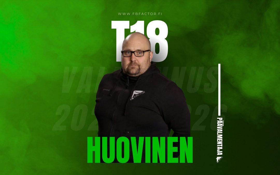 Matti Huovinen ottaa päävastuun T18 tyttöjen SM-sarjajoukkueen valmentamisesta kaudella 2025-2026