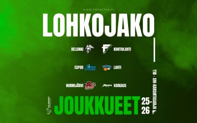 T18 SM-karsintojen lohkojaot on julkaistu.