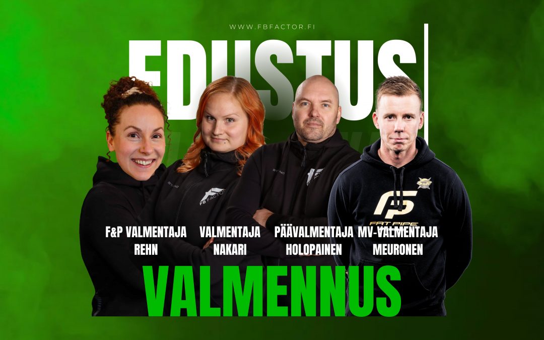 Edustusjoukkueen valmennus- ja taustatiimi on valmiina tulevaan kauteen