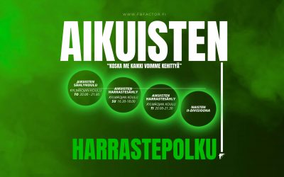 Lähde mukaan aikuisten harrastepolulle