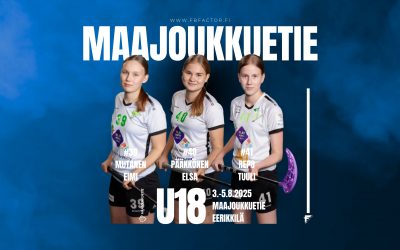 T18 tyttöjen Eerikkilän Maajoukkuetie leirille kutsuttiin kolme Factorin pelaajaa