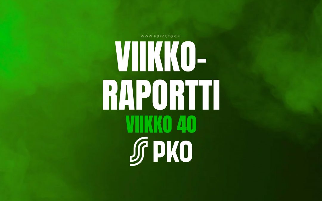 PKO:N Viikkoraportti 40