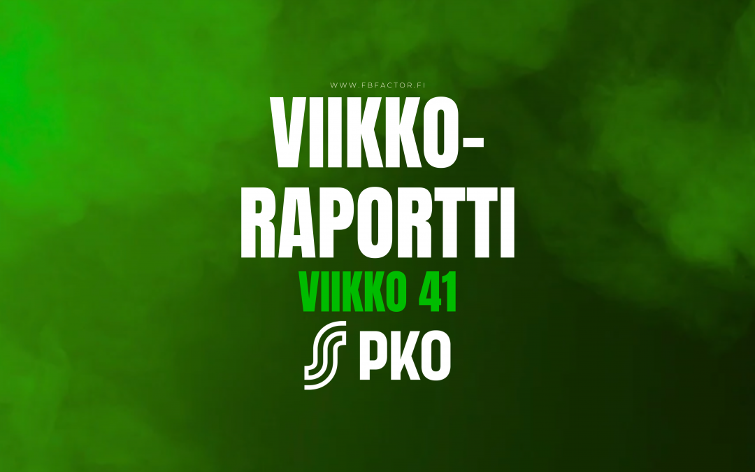 PKO:N Viikkoraportti 41