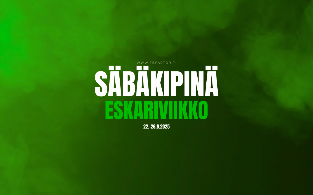 Tällä viikolla saimme viettää Säbäkipinän Eskariviikkoa