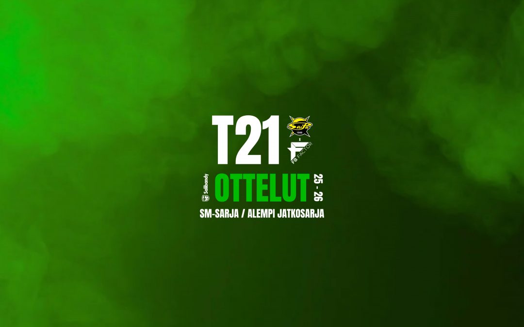 T21 tyttöjen SM jatkosarjojen otteluohjelmat ovat valmiit