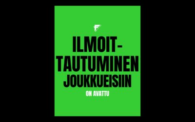 Kauden 2026-2027 tyttöjoukkueisiin ilmoittautuminen on avattu