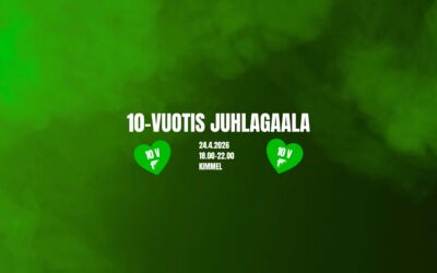 10-vuotis juhlagaala vietettiin perjantaina
