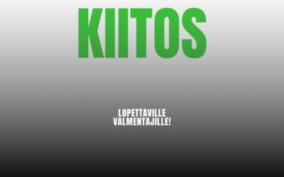 Isot kiitokset lopettaville valmentajille