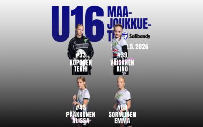 U16 tyttöjen Eerikkilän Maajoukkuetie leirille kutsuttiin neljä Factorin pelaajaa
