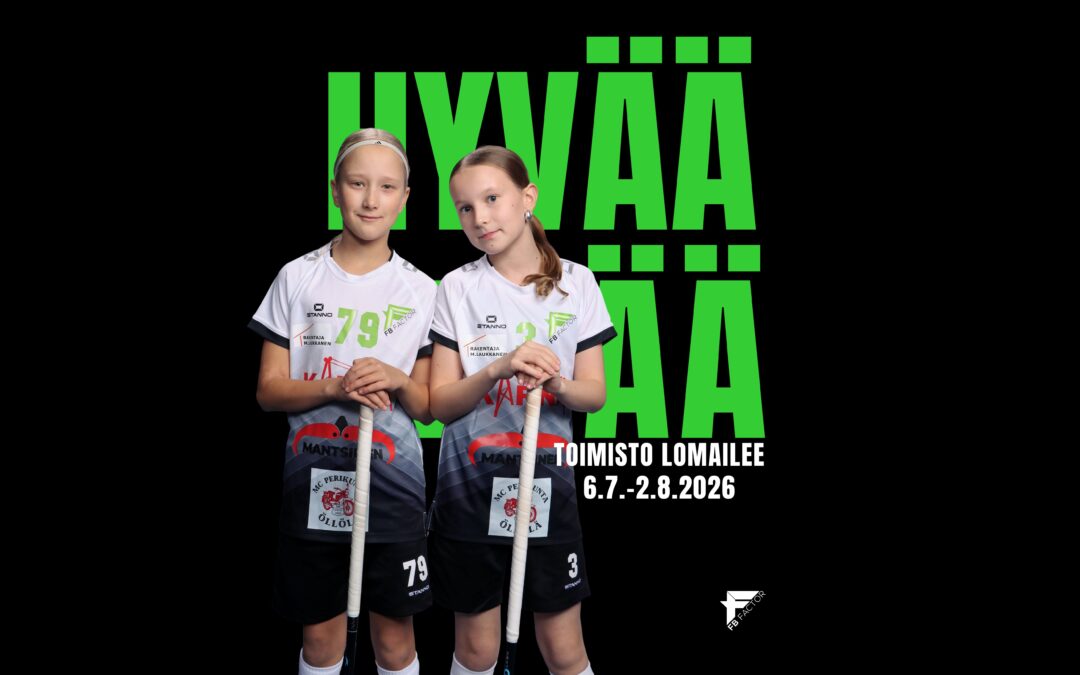 Factorin väki jää kesätauolle