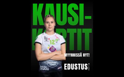 Edustusjoukkueen kausikortit myynnissä nyt