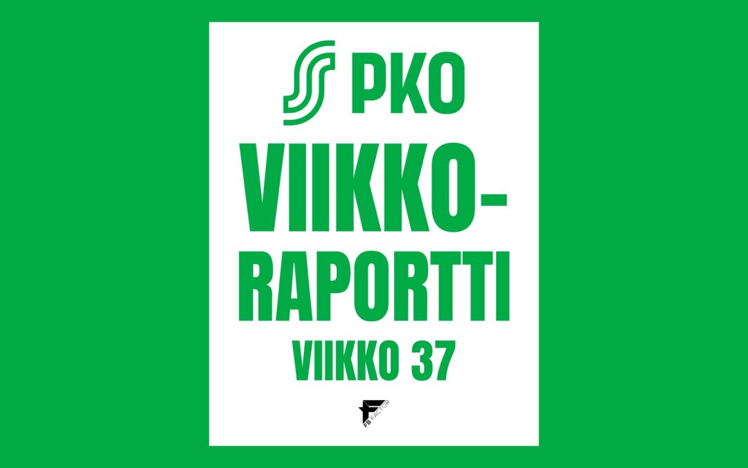 PKO:n viikkoraportti 36